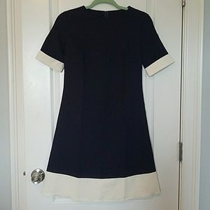 Rebecca Tatti navy and white dress NWT